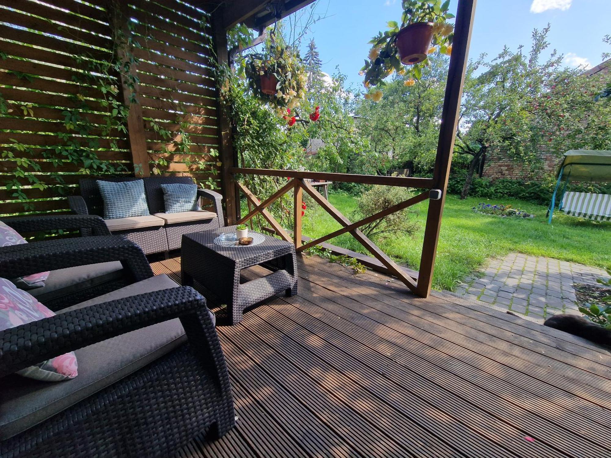 Boutigue City House With Terrace And Garden Free Parking Riga Exterior photo